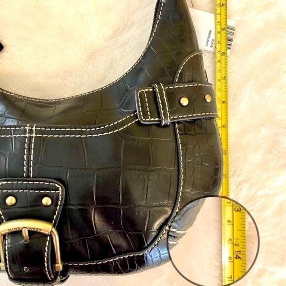 Nine West Black Hobo Bag with Sleek Design - Picture 7 of 16